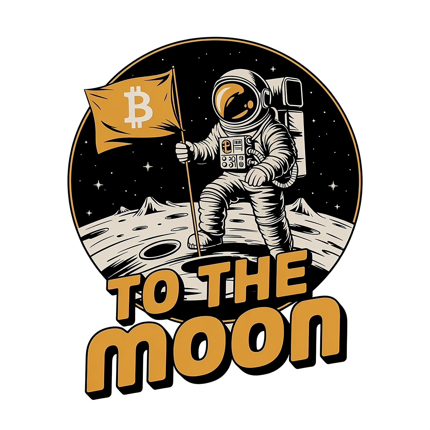 To The Moon Tee